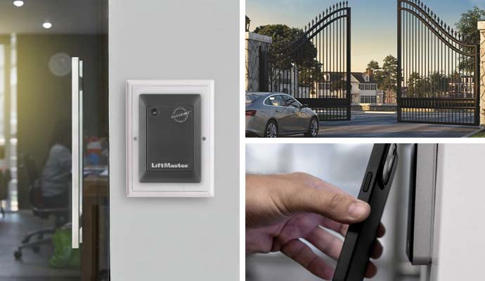 Access control systems for secure property entry