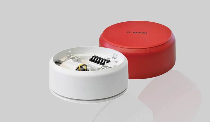 Bosch fire alarm sounder and base