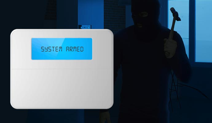 Burglary detection system for business security
