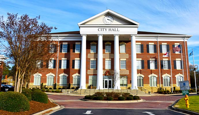 Classic city hall