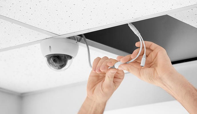Expert indoor camera installation