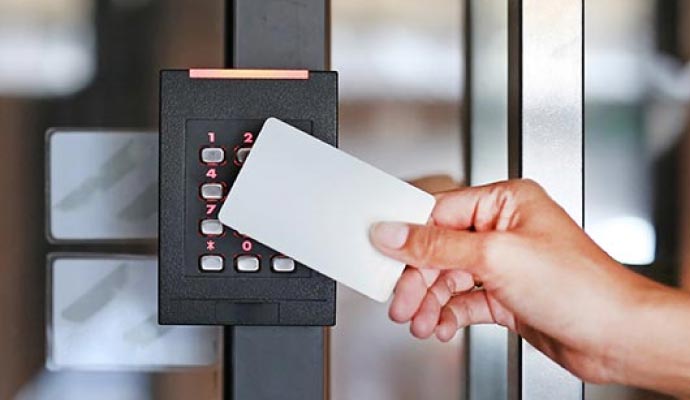 Access control system for large buildings