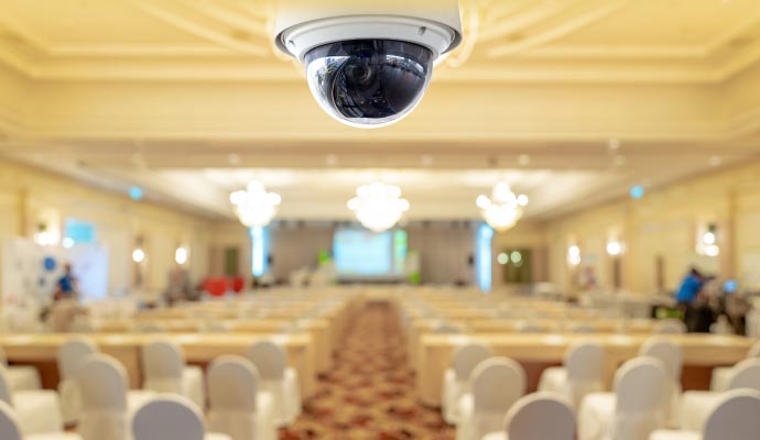 Monitoring system in party hall