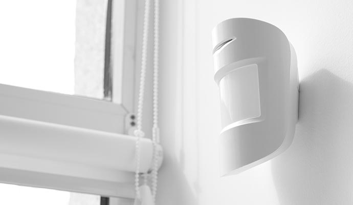Mounted motion sensor