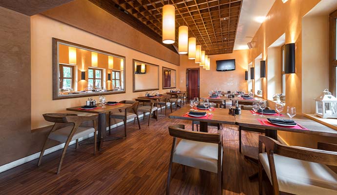 Restaurant interior