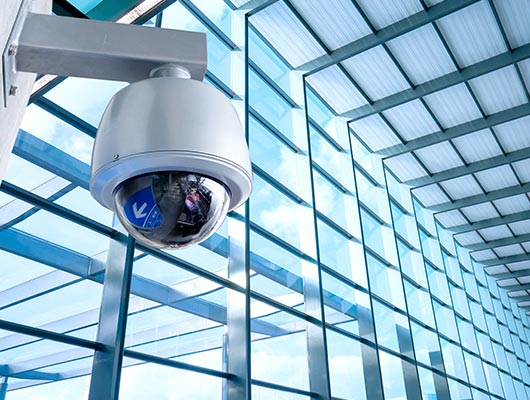 Security system installed in the corporate headquarter