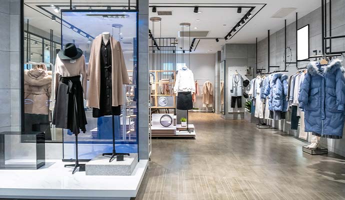 Small clothing store