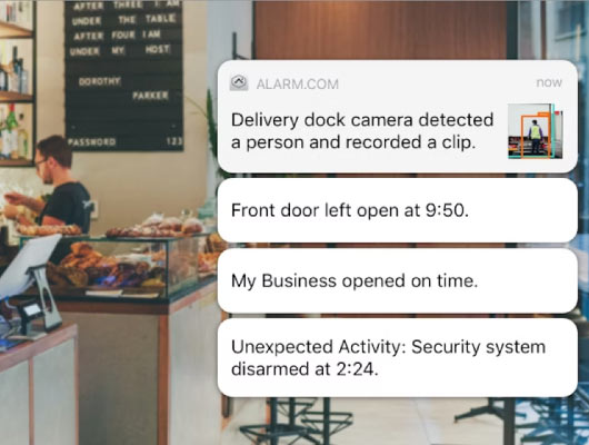smart business report notification