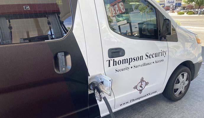 Thompson security vehicle