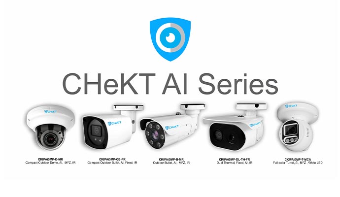 Different models of CHeKT surveillance cameras