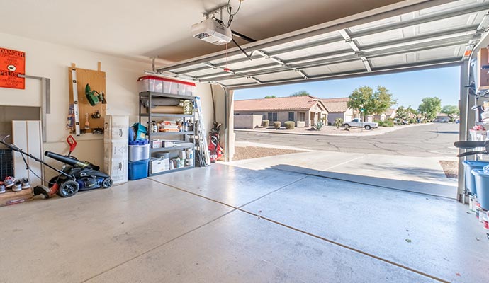 Smart garage door