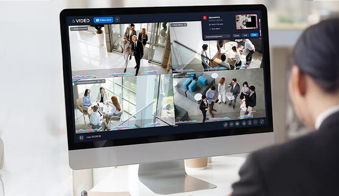 Smart monitoring system using Avigilon technology