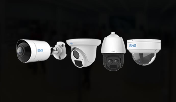 Different type of ENS security cameras