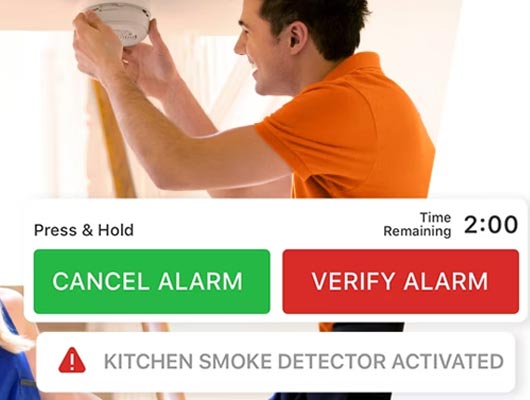 Fire and smoke detector installation