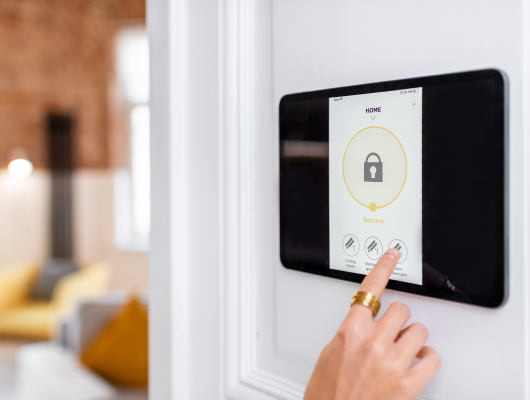 interactive panel installation