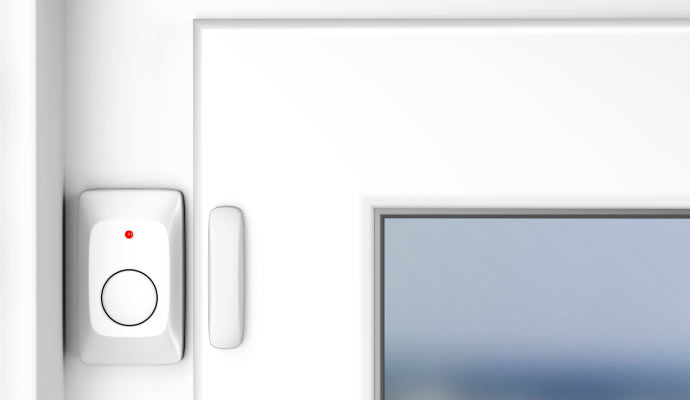 Windows & door contacts installation