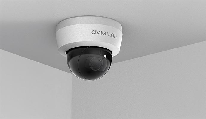 Indoor business camera of Avigilon