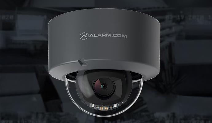 Installed IP camera