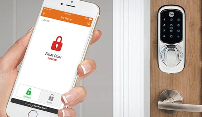 Installed touchless door system