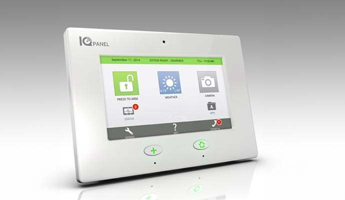 Interactive business security control panel