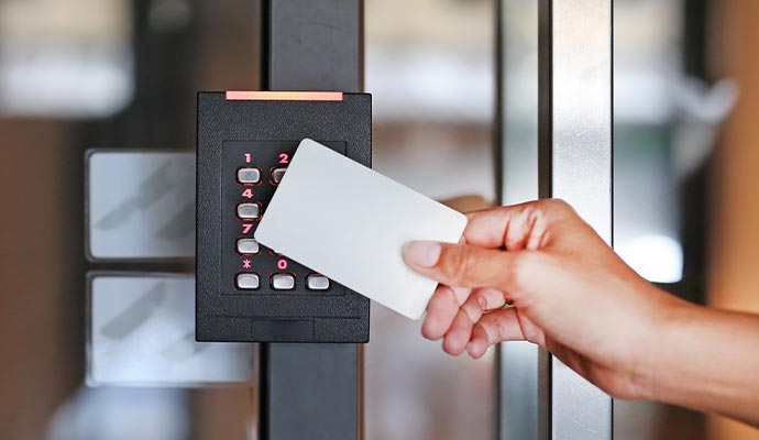 Key card reader system