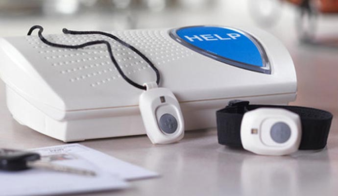 Medical alert system for home