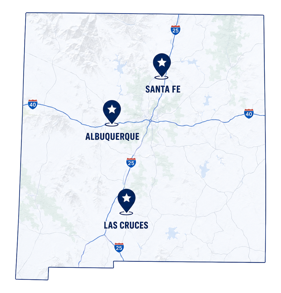 New Mexico Map