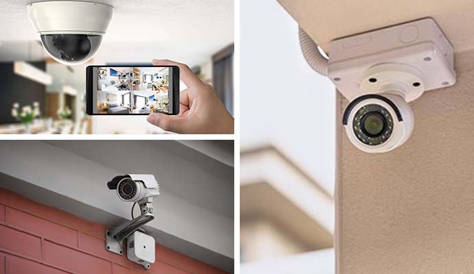Residential security camera installation for homes