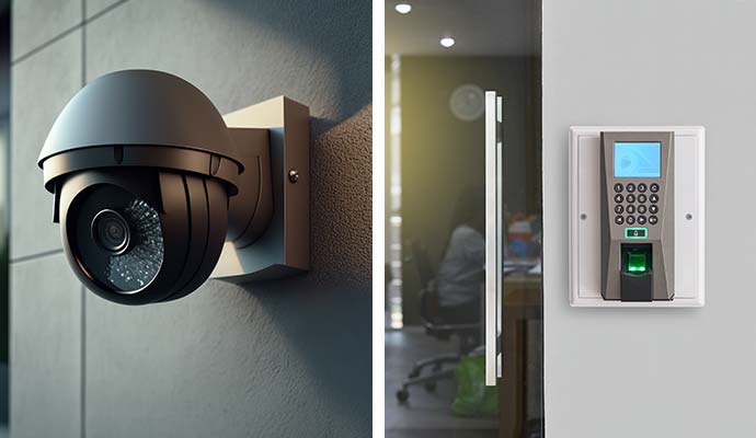 Security and access control systems for homes and businesses