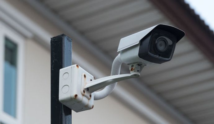 Bullet Camera Installation in Albuquerque
