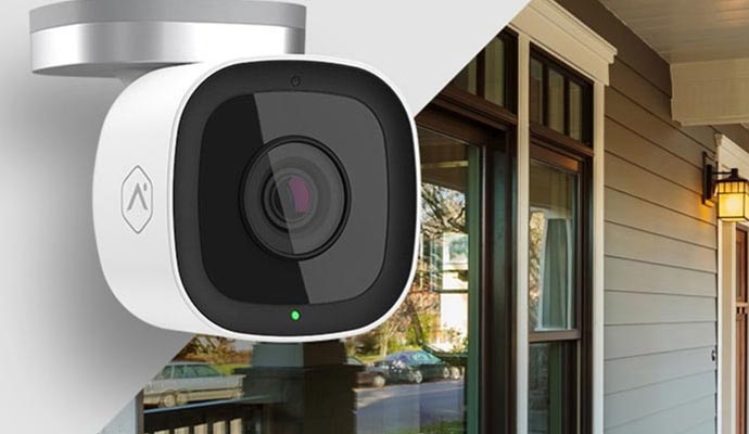 Outdoor home security camera