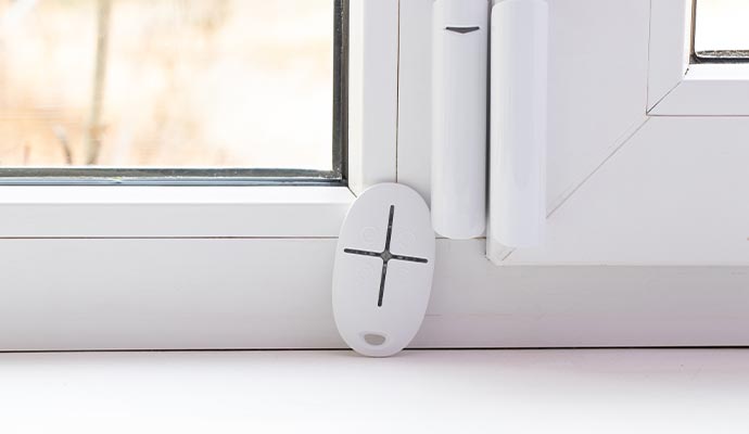 Professional window security sensor