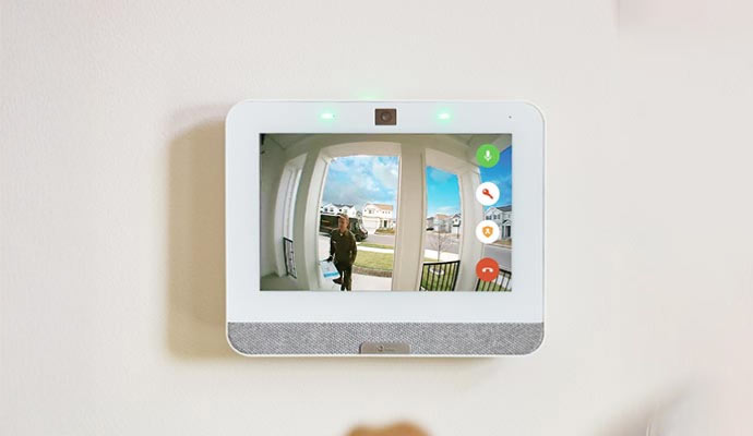 Qolsys product installed at home