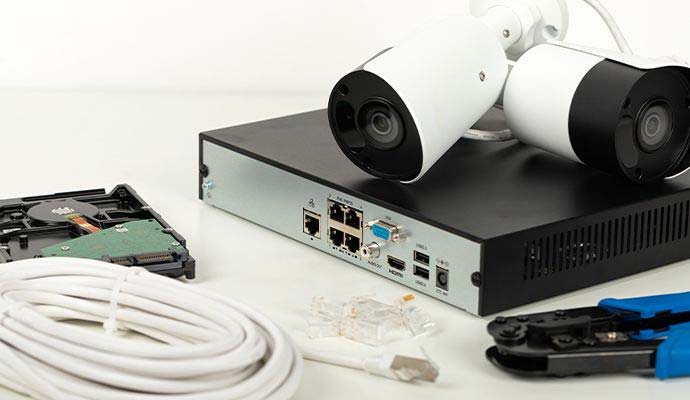 NVR camera set