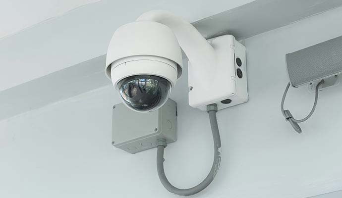 Wired security camera