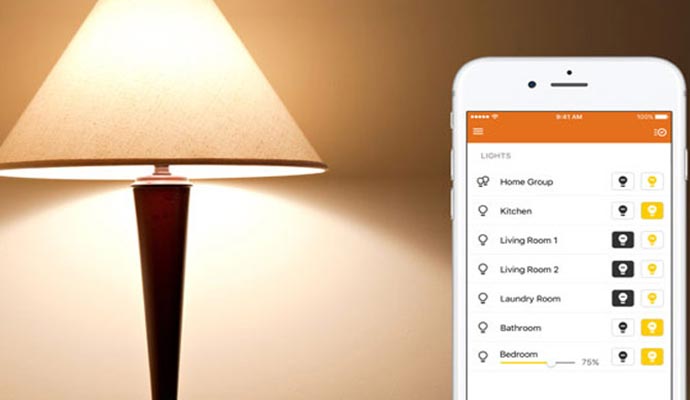 Smart lighting with interface