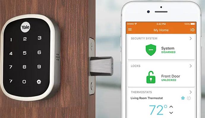 Smart lock interface