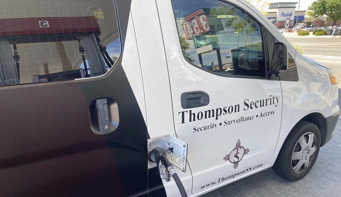 Thompson security vehicle